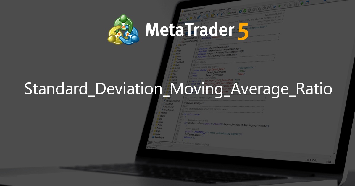 Téléchargement Gratuit De Lindicateur Standarddeviationmovingaverageratio Par Scriptor 