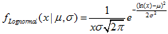 pdf_lognormal_distribution